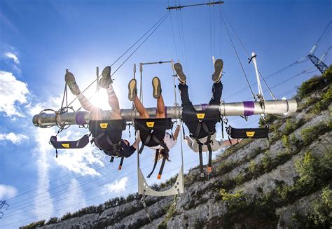 Giant Swing at Hangloose Adventure Bluewater opens as we try out Europe ...