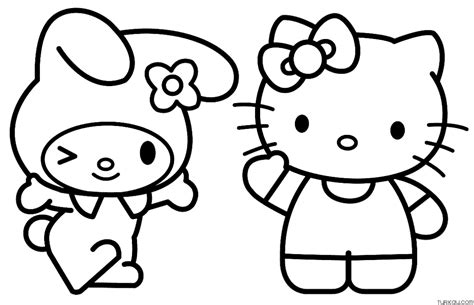 Hello Kitty Coloring Pages » Turkau