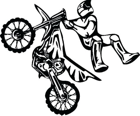 Dirt Bike Colouring Pages To Print at GetColorings.com | Free printable ...