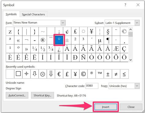 How to insert degree symbol in word mac - stereogase