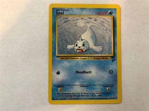 Seel Pokemon Cards - Find Pokemon Card Pictures With Our Database ...