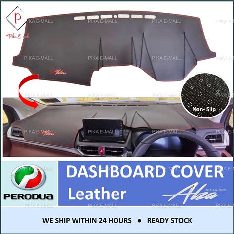 Perodua Alza 2022 Dashboard Cover Anti Slip Thick Leather Dashboard Mat ...