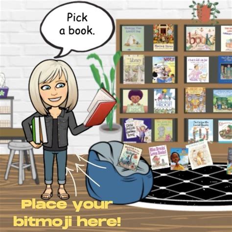 Bitmoji Libraries | Elementary school reading, School reading, Mentor texts