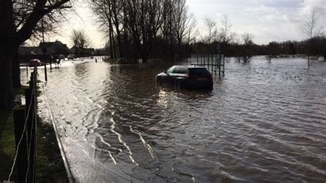 Flooding across Scotland leaves cars submerged