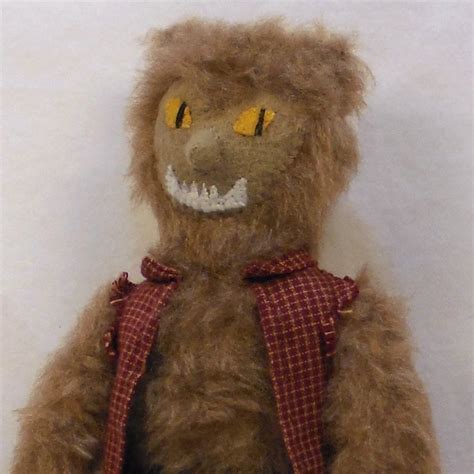 Silent Orchid Studio — Wolfman, werewolf plush toy