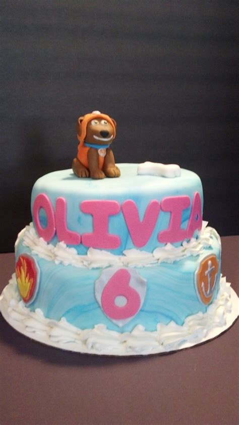 Paw Patrol Zuma Cake - CakeCentral.com