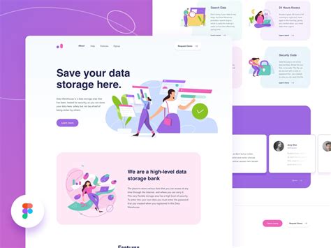 Figma Templates Landing Page