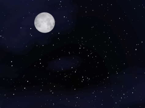 Moon and Stars Desktop Wallpaper - WallpaperSafari