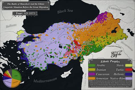 The Ethnic Structure of Anatolia in 1071 by BSFiliz on DeviantArt