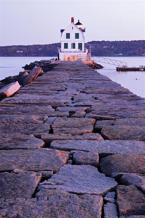 Rockland Breakwater Lighthouse by S. Greg Panosian