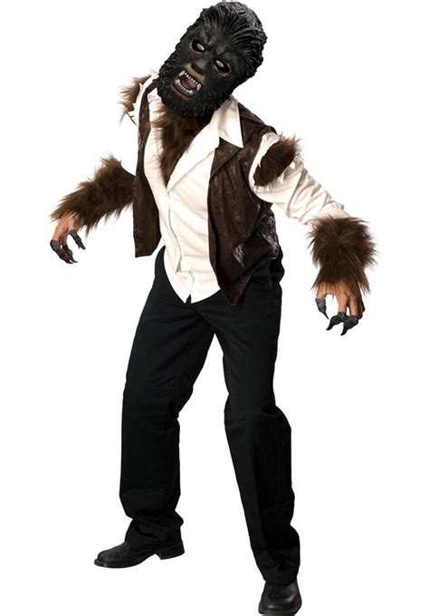 Halloweeen Club Costume Superstore. The Wolfman Deluxe Adult Mens Costume