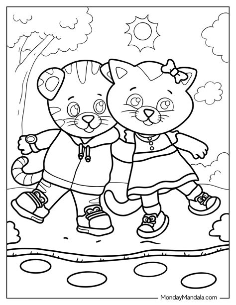 20 Daniel Tiger Coloring Pages (Free PDF Printables)