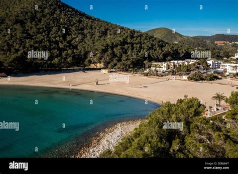 Cala Llonga Beach Stock Photo - Alamy