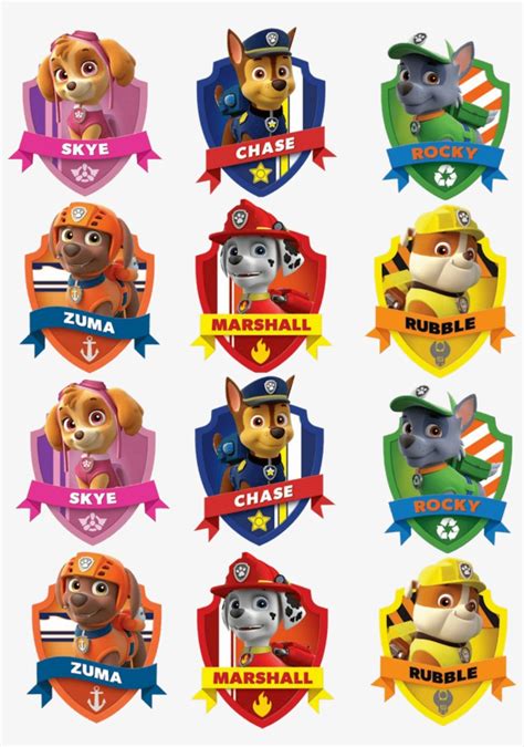 Paw Patrol Characters With Names