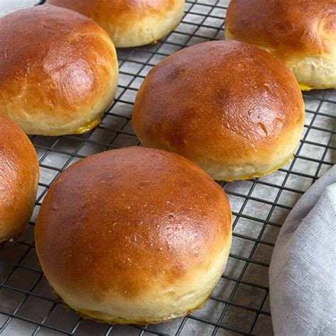 Soft and Squishy Potato Hamburger Buns - Seasons and Suppers