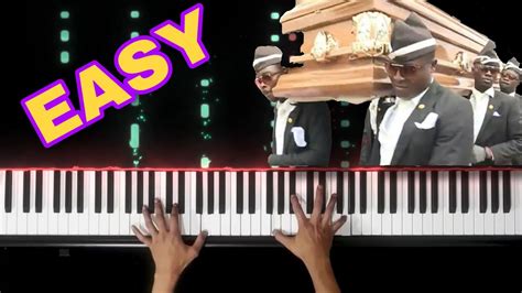 Coffin Dance (meme song) Piano EASY - YouTube