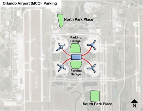 Orlando Airport Parking | MCO Airport Long Term Parking Rates & Map