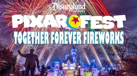 Pixar Fest, Together Forever Fireworks Spectacular (FWSim adaptation ...