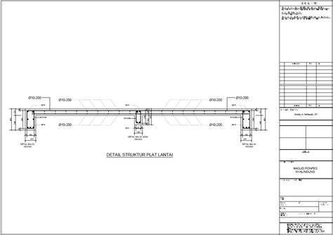 Gambar Detail Plat Lantai - 44+ Koleksi Gambar