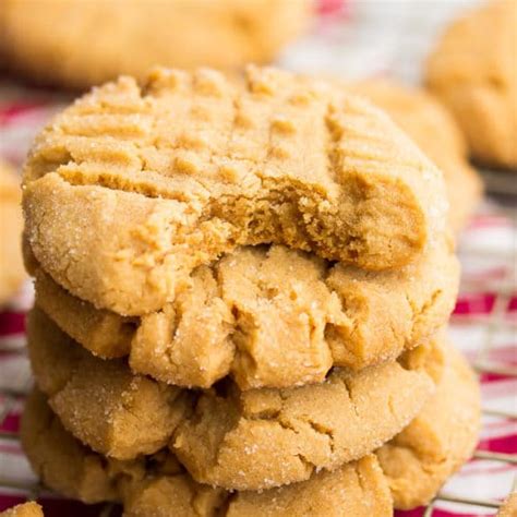 Vegan Peanut Butter Cookies (1 Bowl) - Nora Cooks