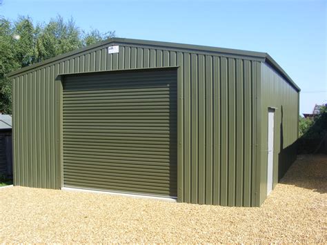 Small Store / Workshop Steel Building | Steel Buildings – OZ-UK Steel ...