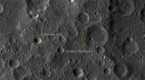 Lunar Craters Named in Honor of Apollo 8 – Moon: NASA Science