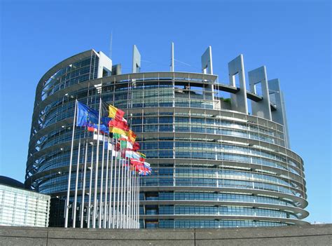 The,European,Parliament,Building,,In,Strasbourg,,France - Vision of ...