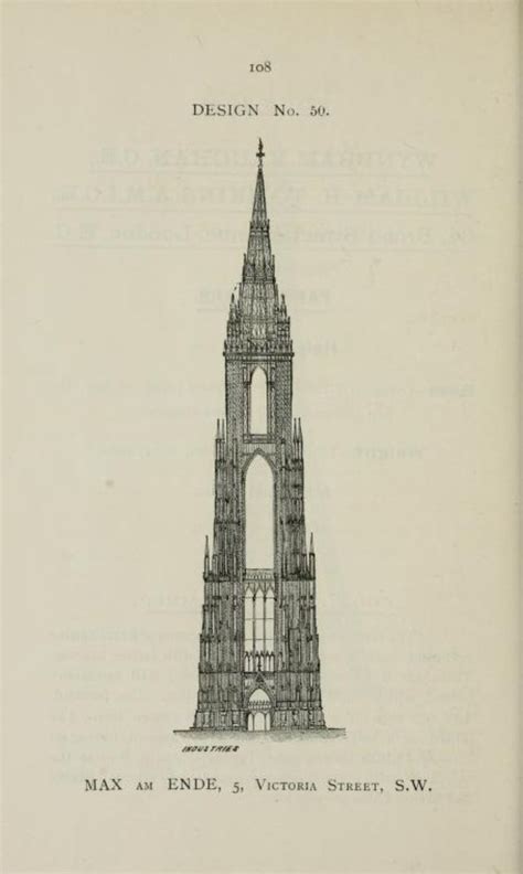 Gallery of 68 Competitive Designs for the Great Tower for London, 1890 ...