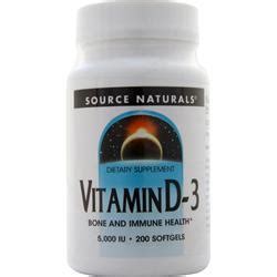 Source Naturals Vitamin D-3 (5000IU) on sale at AllStarHealth.com