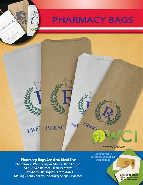 Pharmacy Rx Bags | Wisconsin Converting, Inc.