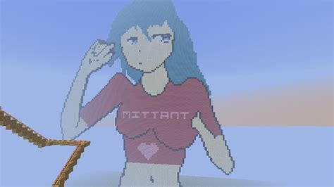 Minecraft: Girl Pixel Art by MittantZGFiry on DeviantArt