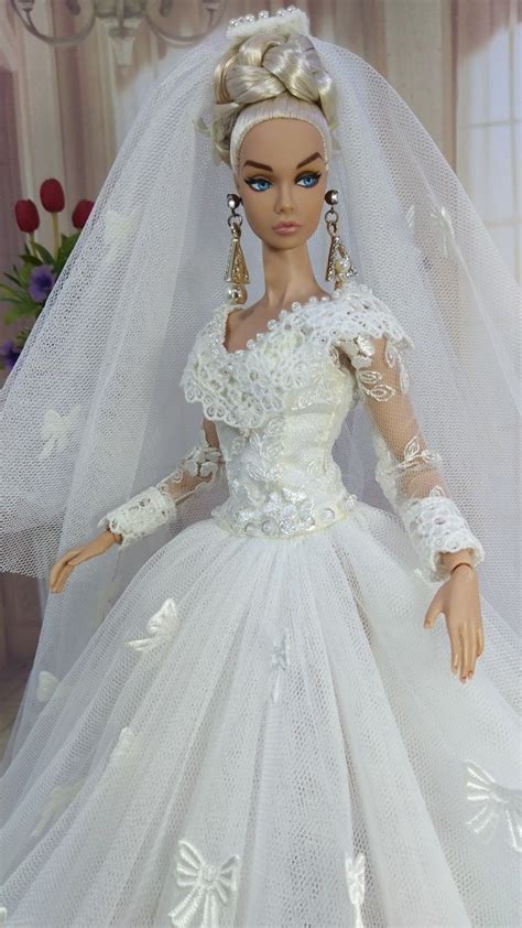 1..6/Amon Design | Barbie wedding dress, Barbie gowns, Barbie bridal