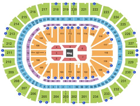 WWE Tickets | Seating Chart | PPG Paints Arena | Wrestling or Boxing