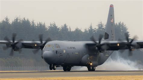 C-130J Super Hercules arrives at Yokota Air Base