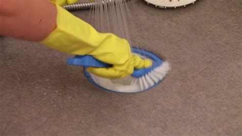 Cleaning the floor drain - YouTube