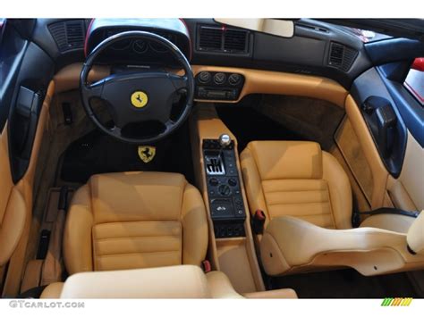 Tan Interior 1996 Ferrari F355 Spider Photo #60448436 | GTCarLot.com