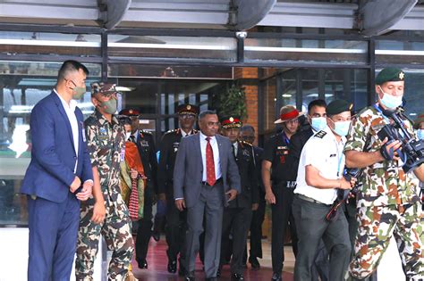 Indian Army Chief Manoj Pandey arrives in Kathmandu (With video ...