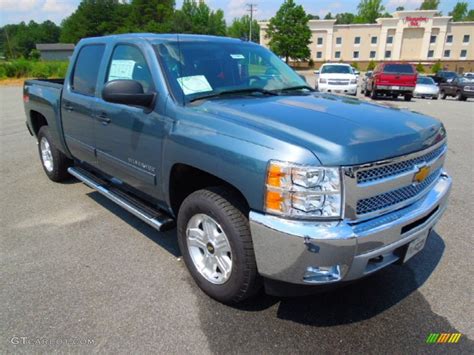 2013 Blue Granite Metallic Chevrolet Silverado 1500 LT Crew Cab 4x4 ...