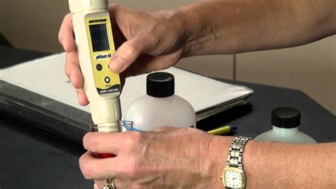 pH Meter Calibration - YouTube