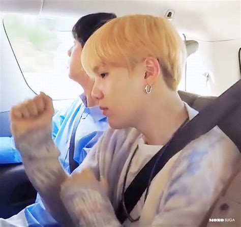 BTS Carpool Karaoke | gif | Min yoongi, Suga, Carpool karaoke