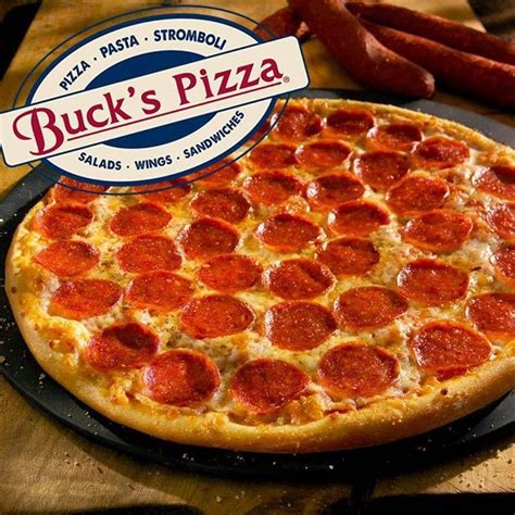 Buck's Pizza menu in Clearfield, Pennsylvania, USA