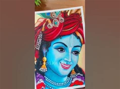 Krishna Drawing, Lord Shiva Painting, Oil Pastels, Lord Krishna ...