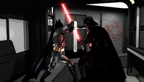 Darth Vader Battles Batman in Super Power Beat Down | 411MANIA