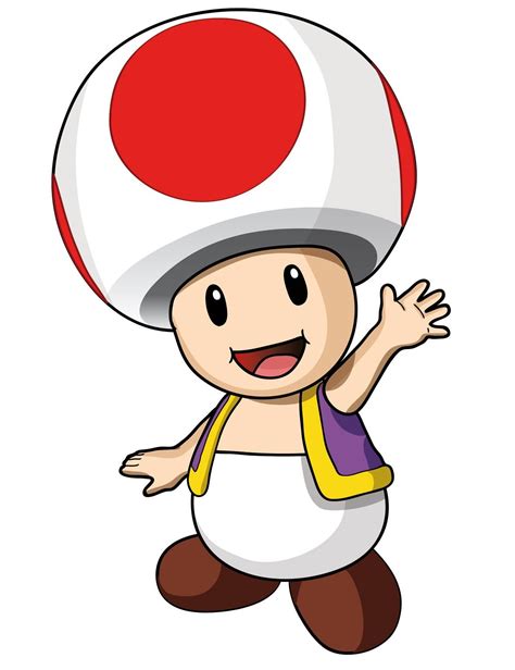 Pache Ilustración: Toad (Super Mario Bros | Mario bros, Mario, Super ...