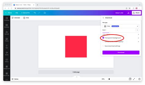 Download Canva Design With Transparent Background - Maker's Aid
