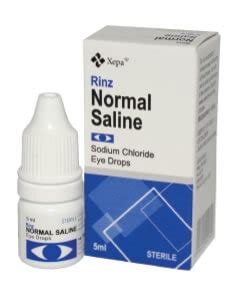 RINZ Normal Saline Sodium Chloride Eye Drops | Progress Healthcare