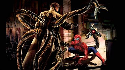 Download Doctor Octopus VS Spider-Man Wallpaper | Wallpapers.com