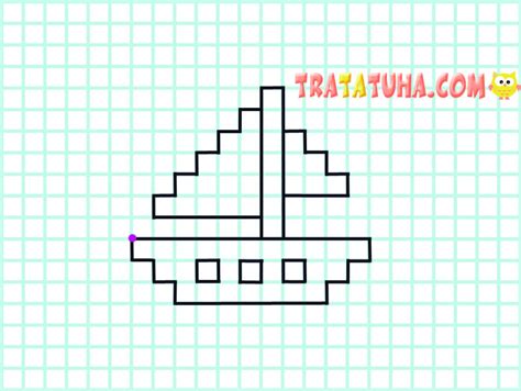 Graph Paper Drawings for Kids