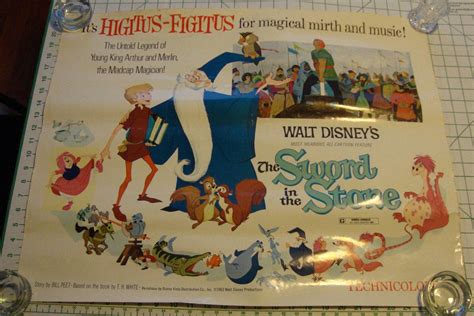 Sword In the Stone Poster Original Poster 22x28 | #1927934541