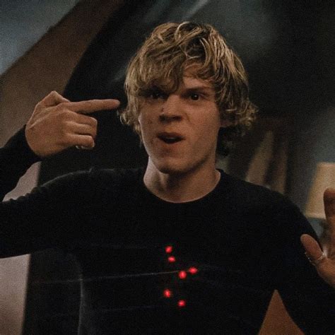 tate langdon (evan peters) american horror story icon ⛧